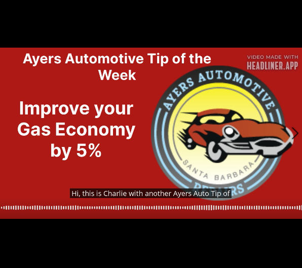 How To Improve Your Gas Economy