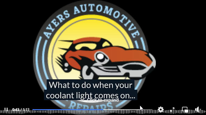 What to do if your coolant warning light comes on