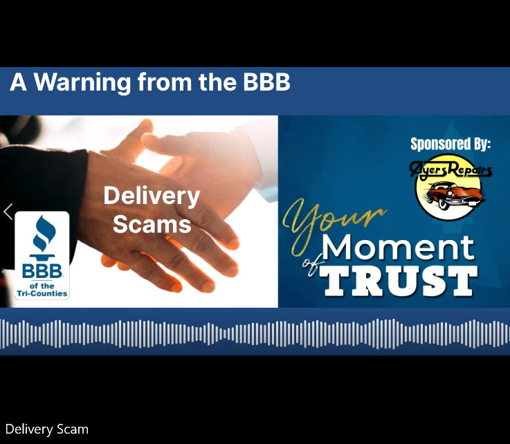 Delivery Scams BBB Moment of Trust Sponsored by Ayers Automotive
