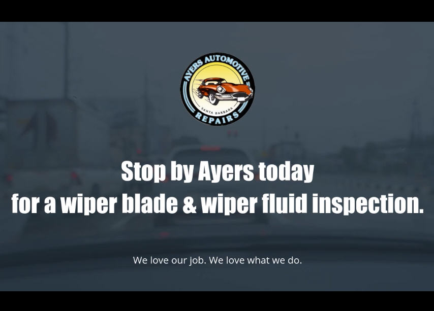 Drive Clearer, Drive Safer: Free Windshield Wiper Fluid Refill & Inspection at Ayers